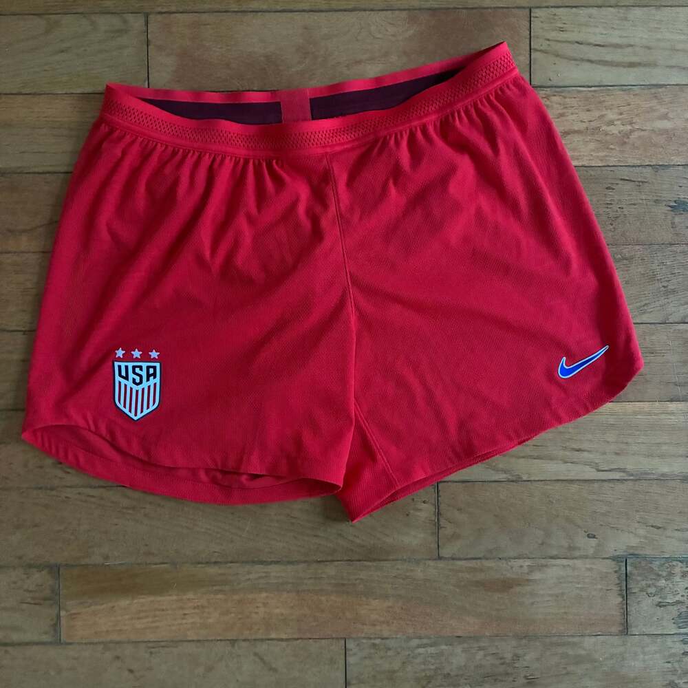 Nike Dri-FIT US Soccer Red Shorts, XXL - Training & Athletic Wear